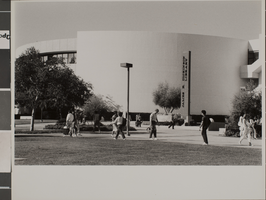 Photograph of James R. Dickinson Library, University of Nevada, Las Vegas, circa 1980s