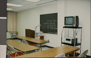 Photograph of a classroom, University of Nevada, Las Vegas, circa 1991-1992