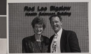 Photograph of an unidentified man and woman, University of Nevada, Las Vegas, circa 1991-1992