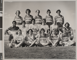 Photograph of the Cross Country team, University of Nevada, Las Vegas, 1976