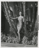 Photograph of woman in swimsuit from Fanny's Dress Shop, Las Vegas, August 17, 1947