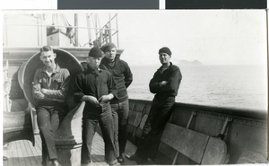 Photograph of Fred Wilson with others in Alaska, circa 1920s to 1940