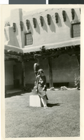 Photograph of Maurine Wilson in Santa Fe, New Mexico, circa 1920s to 1940