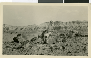 Photograph of Maurine Wilson in Arizona, circa 1920s to 1940