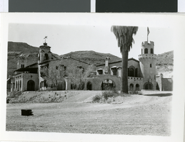 Photograph of Scotty's Castle in Death Valley, California, circa 1930s to 1970s
