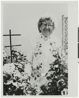 Photograph of Fanny Soss celebrating her 99th birthday, Las Vegas, July 22, 1982
