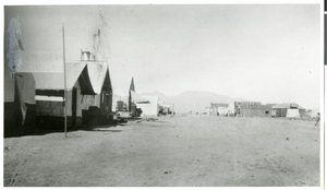 Photograph of  the McWilliams Las Vegas town site, circa May, 1905