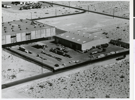 Photograph of the Von Tobel warehouse, Las Vegas, circa 1960