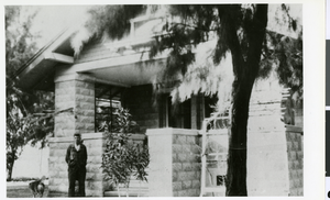 Photograph of The Frehner home, 1922