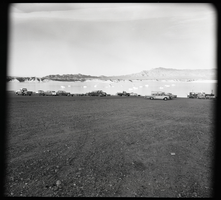 Film transparency of Overton Beach at Lake Mead, Nevada, 1961