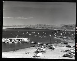 Film transparency of Las Vegas Bay, Lake Mead, Nevada, 1961