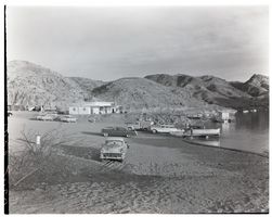 Film transparency of Willow Beach, Arizona, 1956
