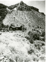 Photograph of train, Big Springs, Nevada, circa early 1900s