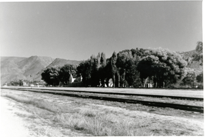 Photograph of U. P. Station, Nevada, circa 1930s