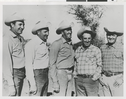 Photograph of unidentified group of men, circa 1940s