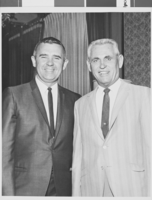 Photograph of Governor Paul Laxalt and Mayor Oran K. Gragson,  circa 1960s.