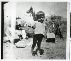 Photograph of young male Indian child, Ash Meadows or Pahrump, Nevada, circa 1880s-1910s