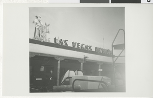 Photograph of McCarran Field exterior in Las Vegas, circa 1947