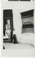 Photograph of First National Bank exterior, Las Vegas, circa 1950