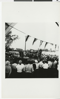 Photograph of Helldorado Parade with El Rancho Vegas float, Las Vegas, circa 1940
