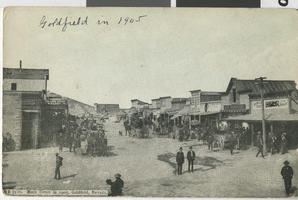 Photograph of Main Street, Goldfield, Nevada, 1905