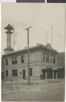 Postcard of City Hall, Ely, Nevada, 1909