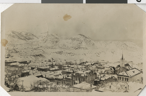 Postcard of Virginia City, Nevada, circa 1900s-1920s