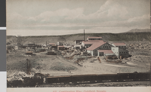 Postcard of the Combination Mine, Goldfield, Nevada, circa 1900s