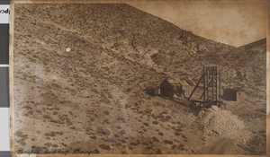 Photograph of Gold Reef Mining Company buildings, Tonopah, Nevada, circa 1900s-1910s