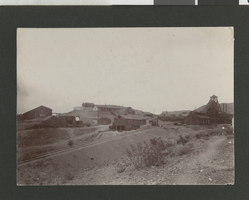 Photograph of an unidentified mining operation, probably in Nevada, circa 1900s