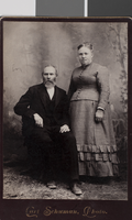 Photograph of Lemuel and Johana Compton, circa 1890s