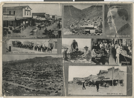 Photograph of scenes from Goldfield, Nevada, 1906