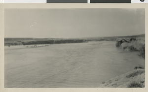 Photograph of Arizona side looking towards Callvilles, Nevada-Arizona border, 1929