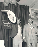 Photograph of Jay Sarno at a Circus Saints and Sinners Club event, 1968