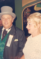 Photograph of Jay and Joyce Sarno at the opening of Circus Circus, Las Vegas, Nevada, October 1968