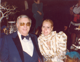 Photograph of Jay Sarno and Carol Freeman, late 1970s-early 1980s