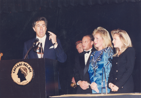 Photograph of Steve Wynn with Heidi Sarno and others, 1980s