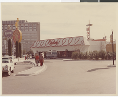Photograph of the exterior of Slots-A-Fun Casino, Las Vegas, Nevada, circa 1973