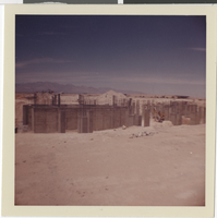 Photograph of Caesars Palace construction, Las Vegas, Nevada, May 2, 1965