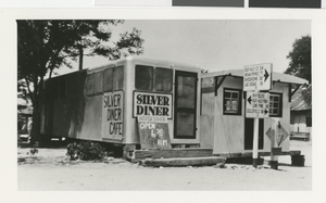 Photograph of Joe Andre's Silver Diner Restaurant, Beatty (Nev.), circa 1935