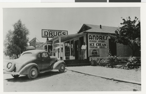 Photograph of the Joe Andre's store, Beatty (Nev.), 1938