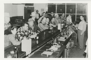 Photograph of Joe Andre's resturant in Beatty (Nev.), mid 1940s