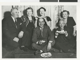 Photograph of Joe and Dorothy Andre with friends, 1940s