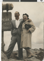 Photograph of Joe and Dorothy Andre at Pikes Peak (Colo.), 1940s