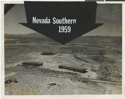 Aerial photograph of Nevada Southern University, 1959 
