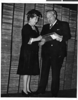 Photograph of Senator Pat McCarran and Martha McCarran, Henderson, Nevada, May 19, 1945 