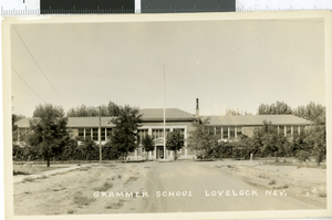 Photograph of Pershing County Grammar School, Lovelock, Nevada, 1935