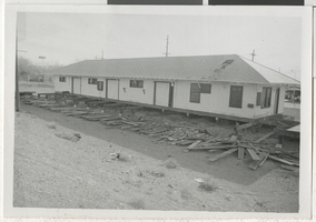 Photograph of the Union Pacific Railroad Depot in Boulder City (Nev.), March 1974