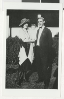 Photograph of Jack Weiler, Lillian Mae Weiler, and Dorothy Weiler, Boulder City (Nev.), 1920s.