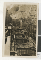 Photograph of Nevada powerhouse under construction, Hoover Dam, 1933-1934